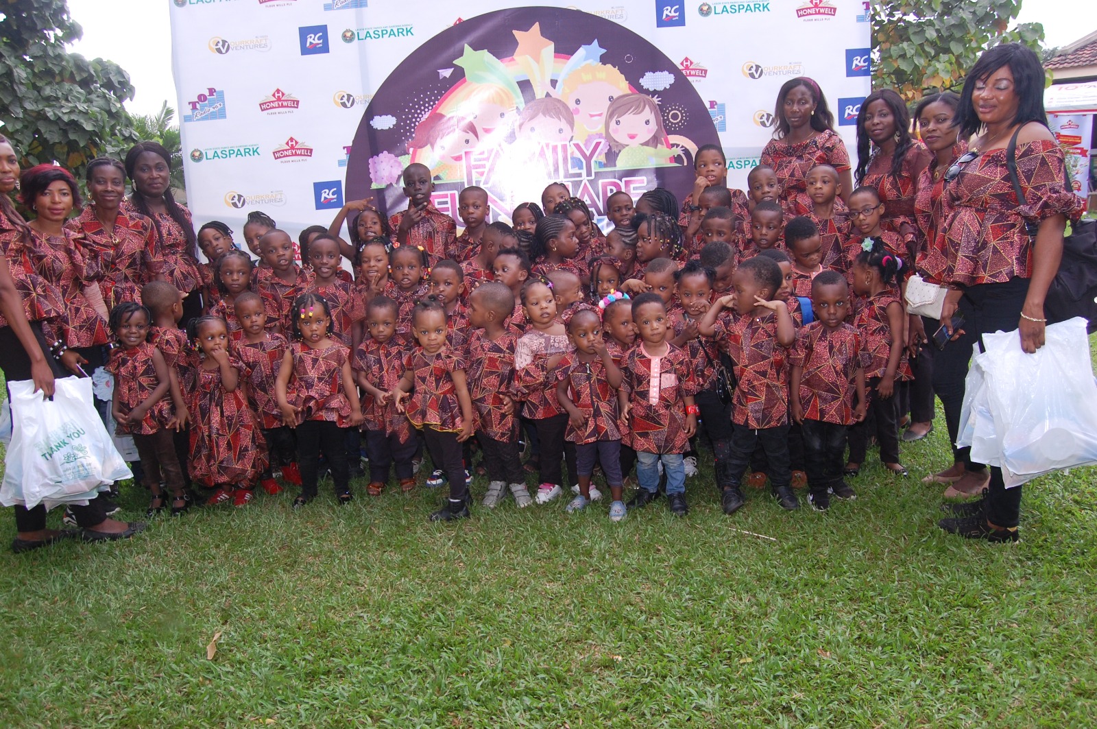 Pupils celebrating Christmas at school